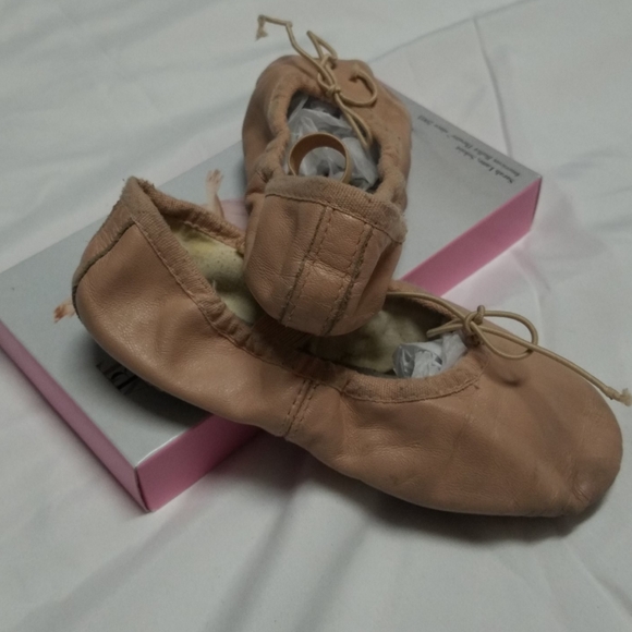 Pink Ballet Slippers 9 - Picture 2 of 4
